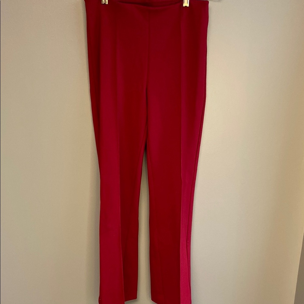 GAP Red Straight Leg Pants